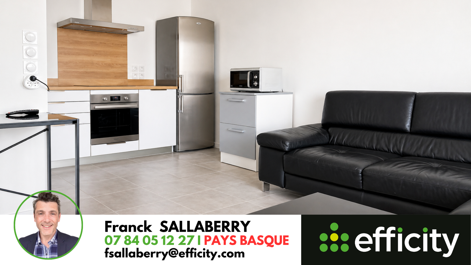 Achat immobilier Appartement 2 pièces  43m2 à Anglet (64600) - Photo n°5