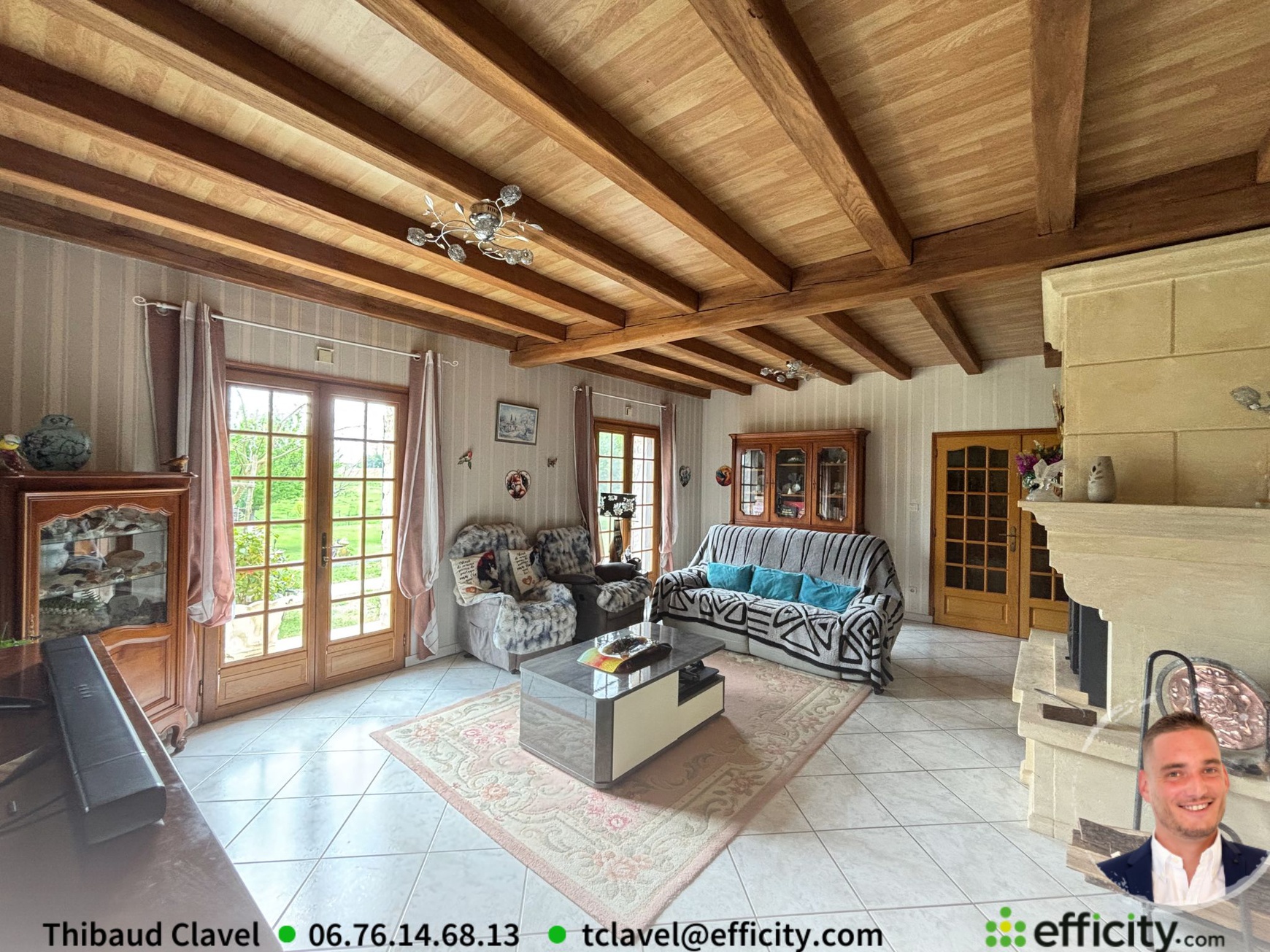 Achat immobilier Maison 8 pièces  210m2 à Les Pins (16260) - Photo n°4