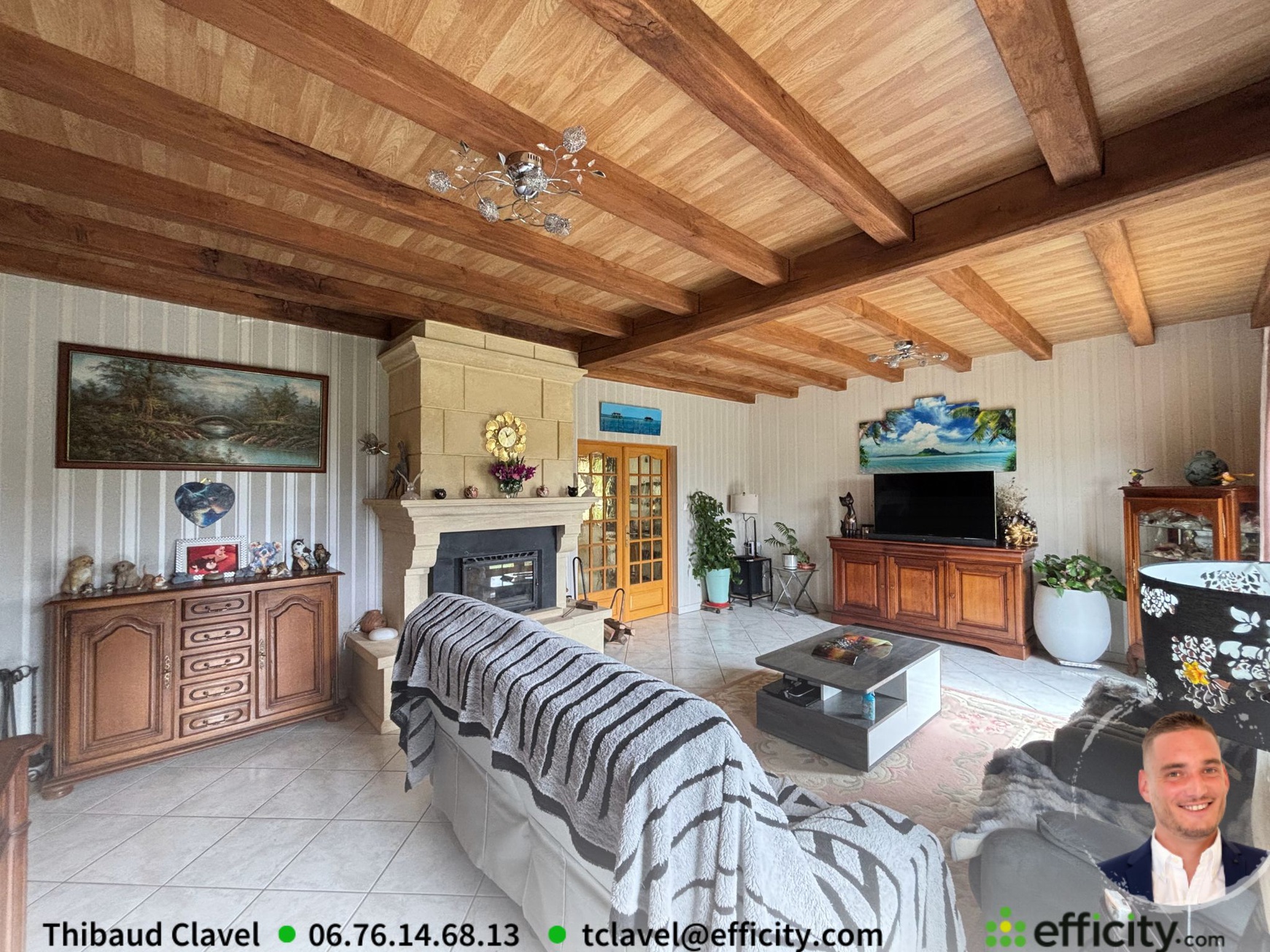 Achat immobilier Maison 8 pièces  210m2 à Les Pins (16260) - Photo n°5