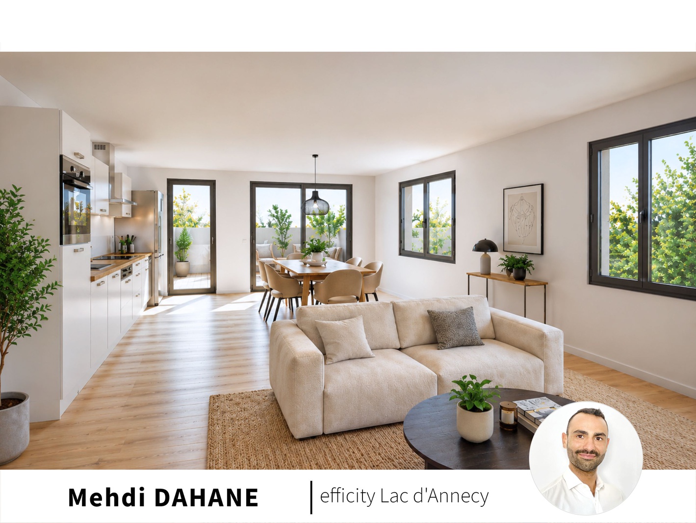 appartement 3 pièces - 75m2 à Bonneville (74130)