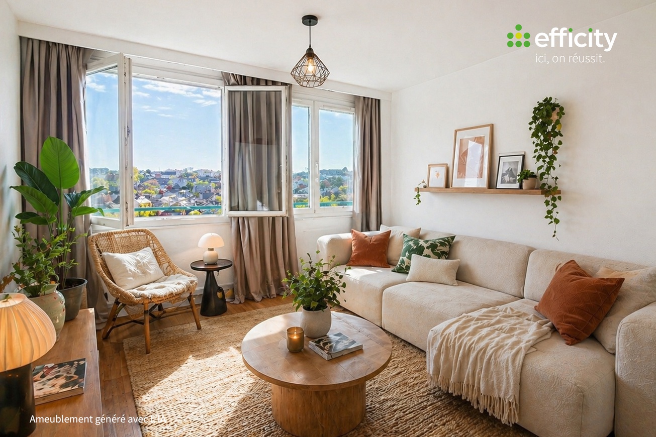 Achat immobilier Appartement 3 pièces  55m2 à Rennes (35000) - Photo n°1