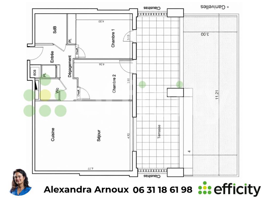 Achat immobilier Appartement 3 pièces  136m2 à Aix-en-Provence (13100) - Photo n°4