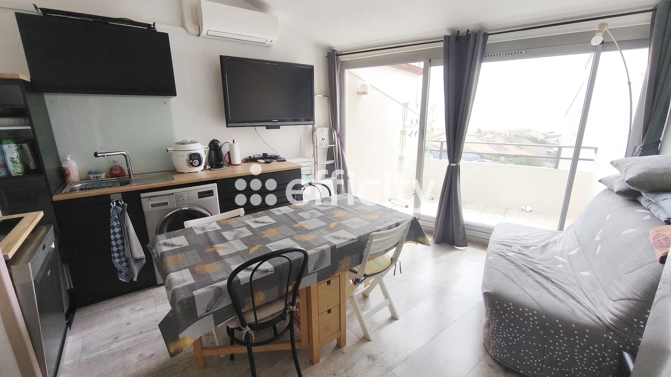 appartement 2 pièces - 29m2 à Fleury (11560)