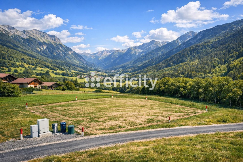 terrain  - 991m2 à Mégevette (74490)