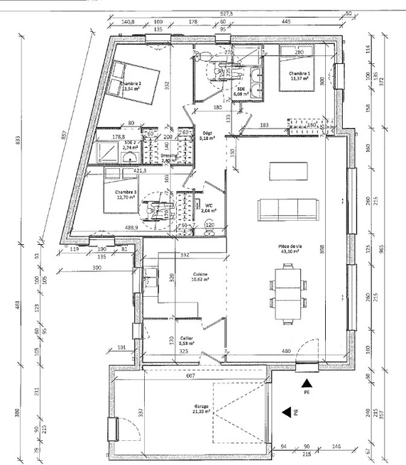 Achat immobilier Maison 4 pièces  113m2 à Breuillet (17920) - Photo n°4