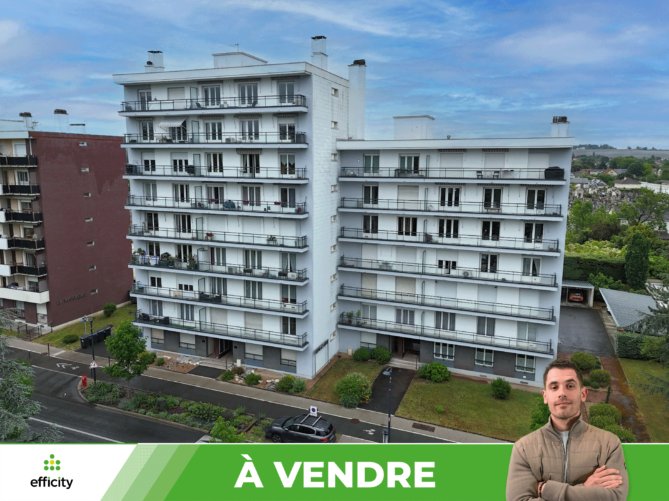 appartement 3 pièces - 64m2 à Châtellerault (86100)