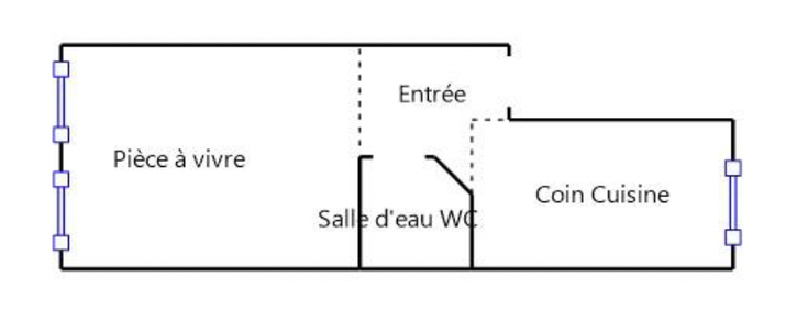 Achat immobilier Appartement 1 pièces  24m2 à Paris (75020) - Photo n°12