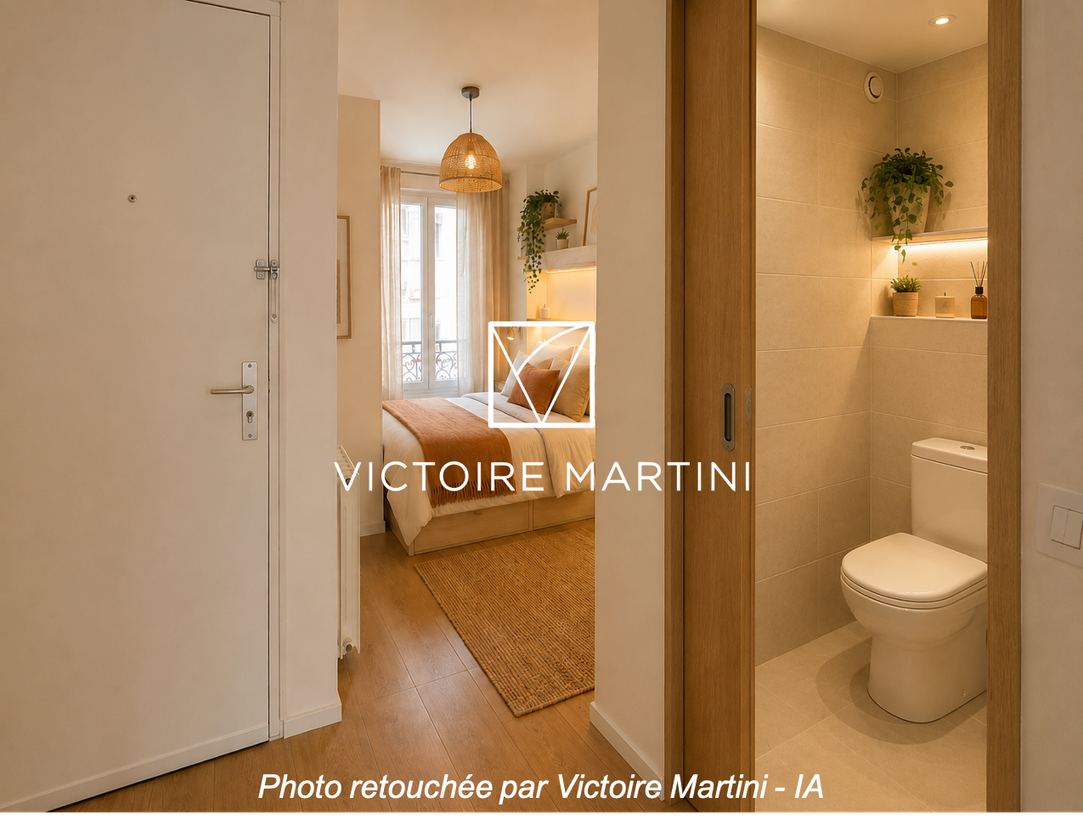 Achat immobilier Appartement 1 pièces  24m2 à Paris (75020) - Photo n°5
