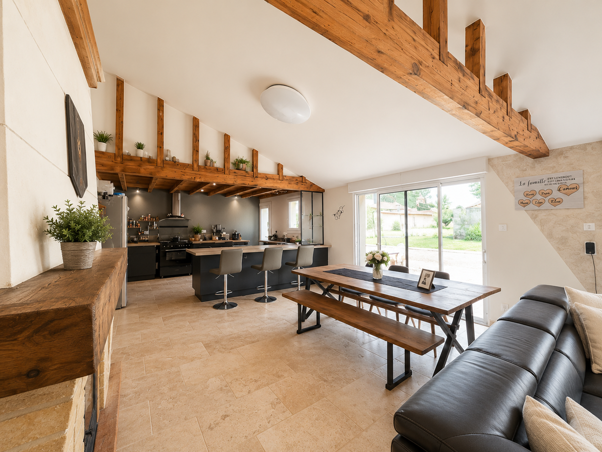 Achat immobilier Maison 6 pièces  227m2 à Saint-Vaize (17100) - Photo n°6