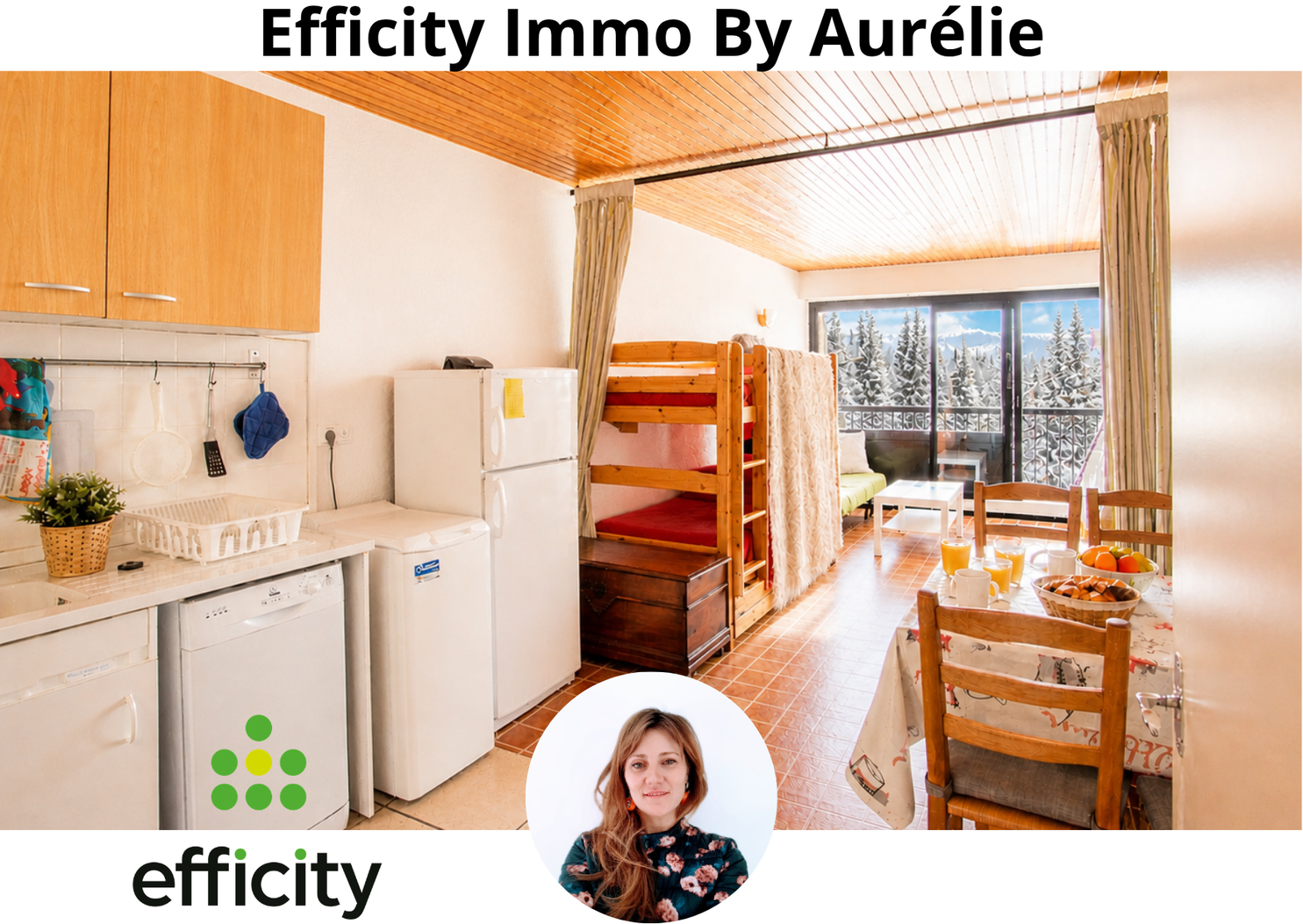 Achat immobilier Appartement 1 pièces  30m2 à Chamrousse (38410) - Photo n°4