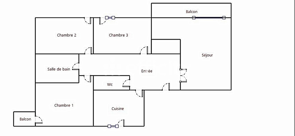 appartement 4 pièces - 82,0m2 à Montpellier (34070)