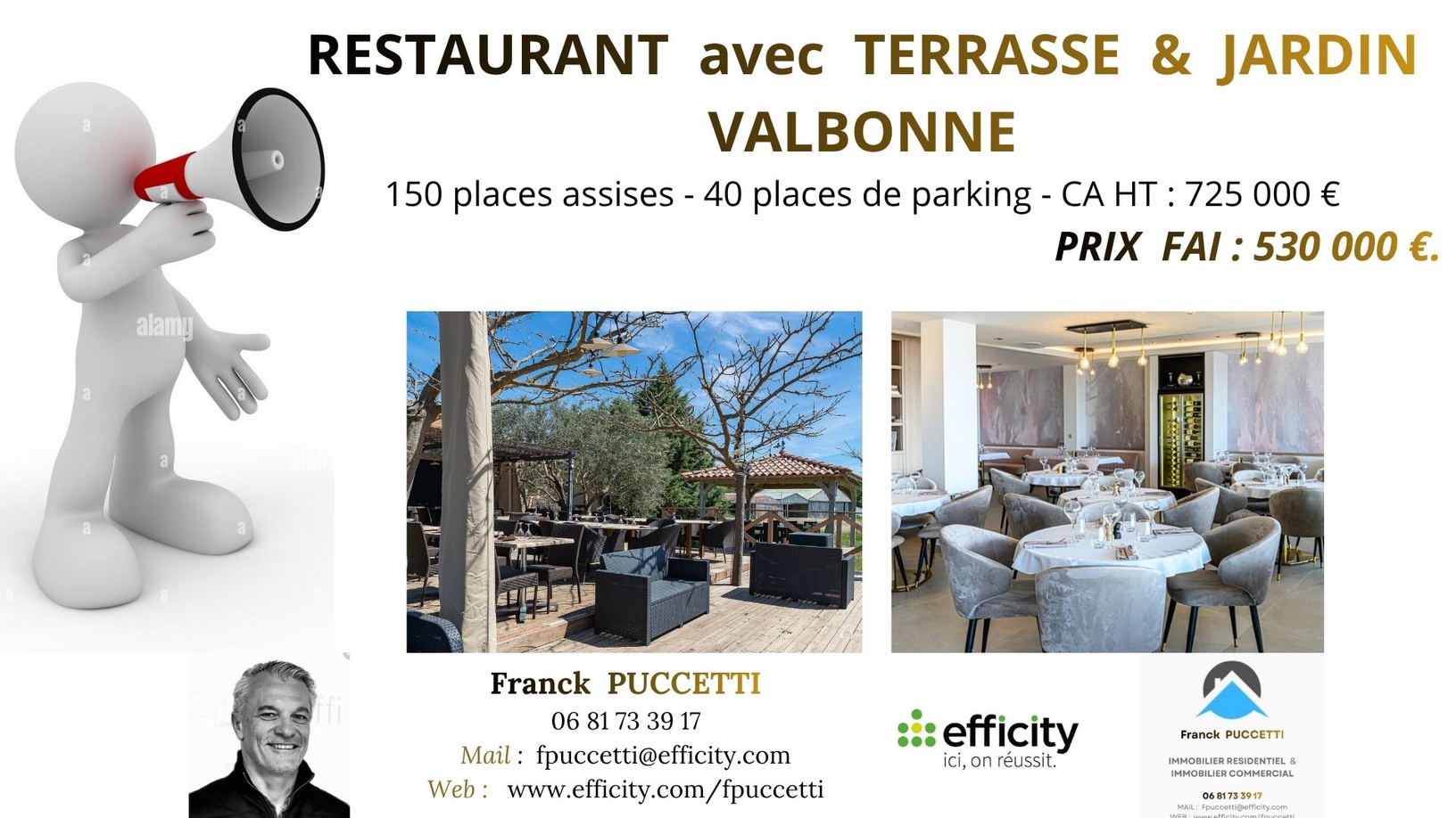 Achat immobilier Fonds de commerce   450m2 à Valbonne (06560) - Photo n°1