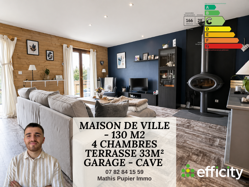 Achat immobilier Maison 5 pièces  130m2 à Fraisses (42490) - Photo n°1
