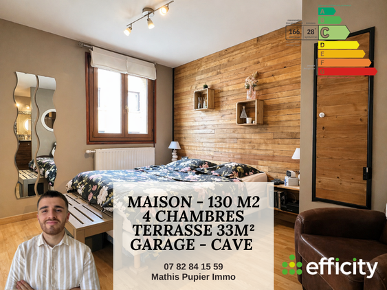 maison 5 pièces - 130m2 à Fraisses (42490)