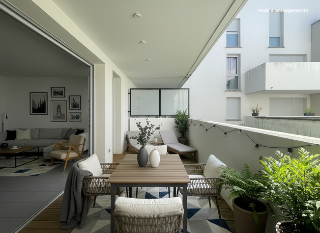 appartement 2 pièces - 47m2 à Tournefeuille (31170)