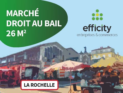 fonds de commerce  - 26m2 à La Rochelle (17000)