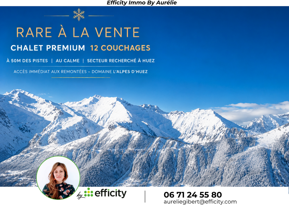 maison 6 pièces - 100m2 à Huez (38750)