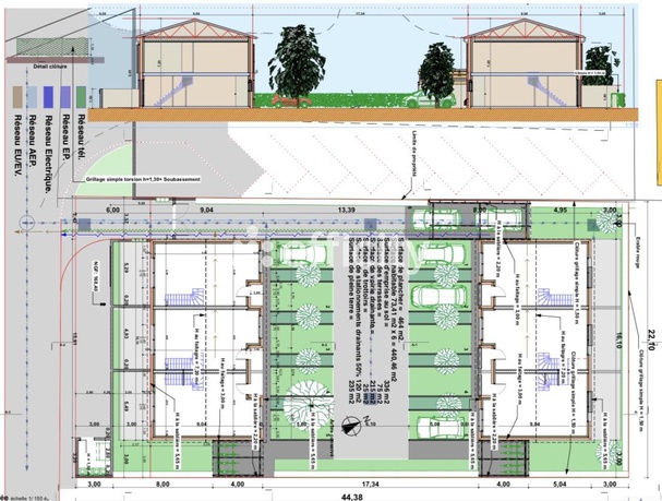 terrain  - 1000m2 à Muret (31600)