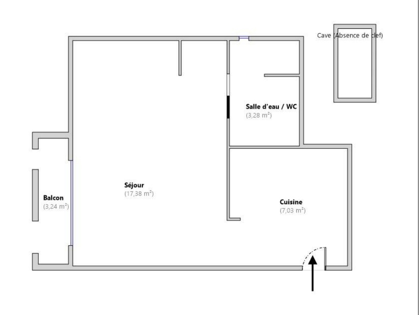 Achat immobilier Appartement 1 pièces  28m2 à Aix-en-Provence (13100) - Photo n°7