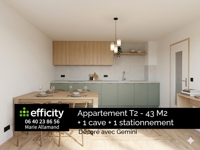 appartement 2 pièces - 44m2 à Sallanches (74700)