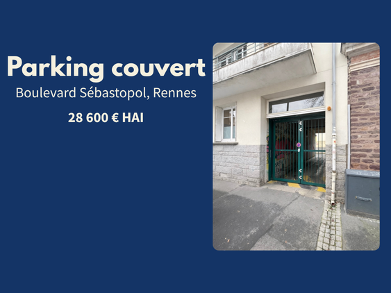 parking  - 12m2 à Rennes (35000)