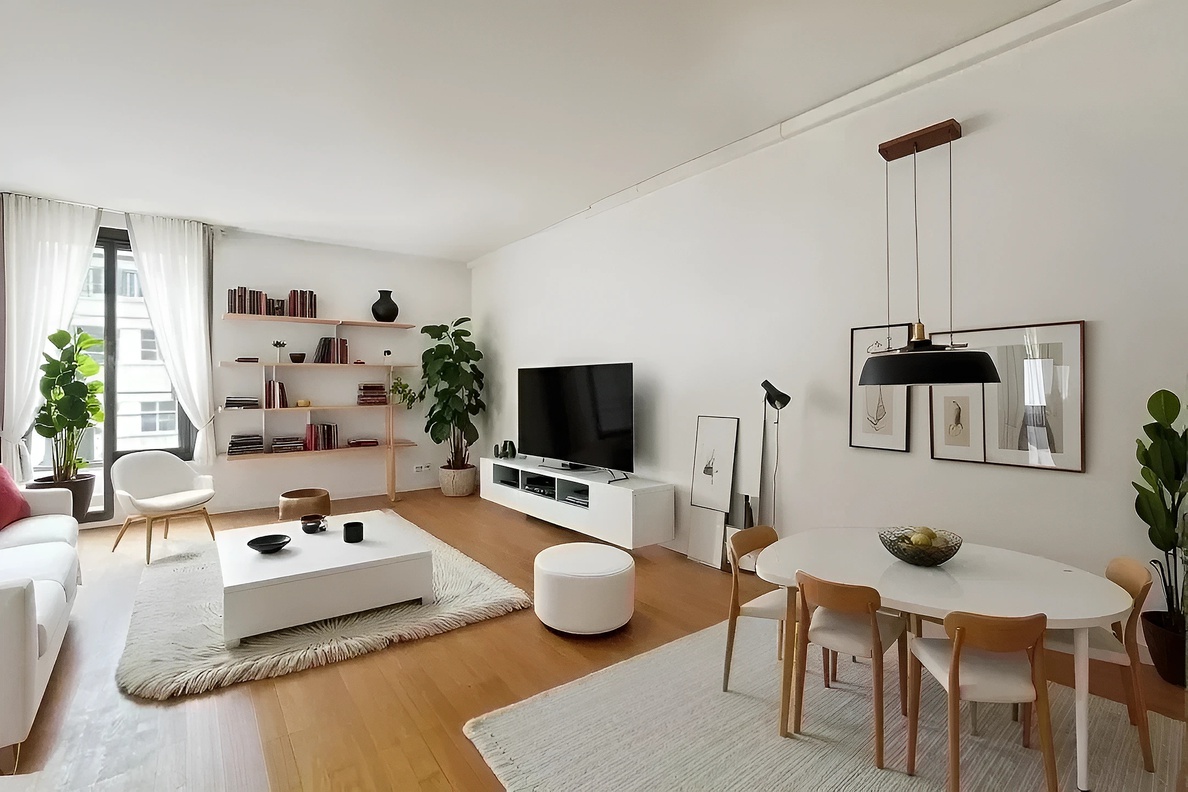 appartement 2 pièces - 60m2 à Paris (75016)