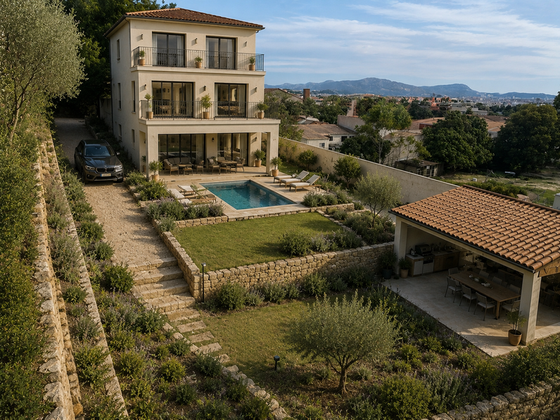 terrain  - 600m2 à Marseille (13015)