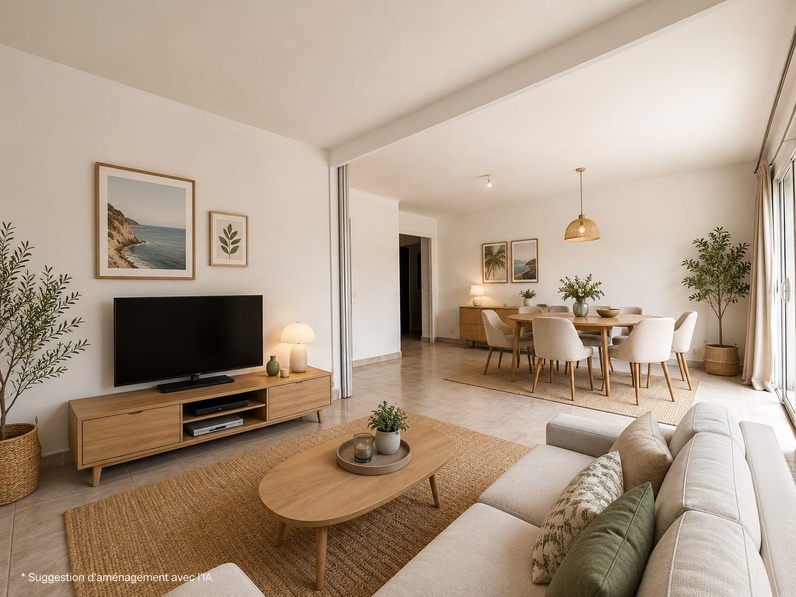 appartement 3 pièces - 60m2 à Six-Fours-les-Plages (83140)