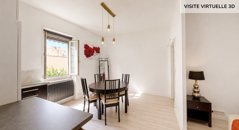 appartement 1 pièces - 27m2 à Villeurbanne (69100)