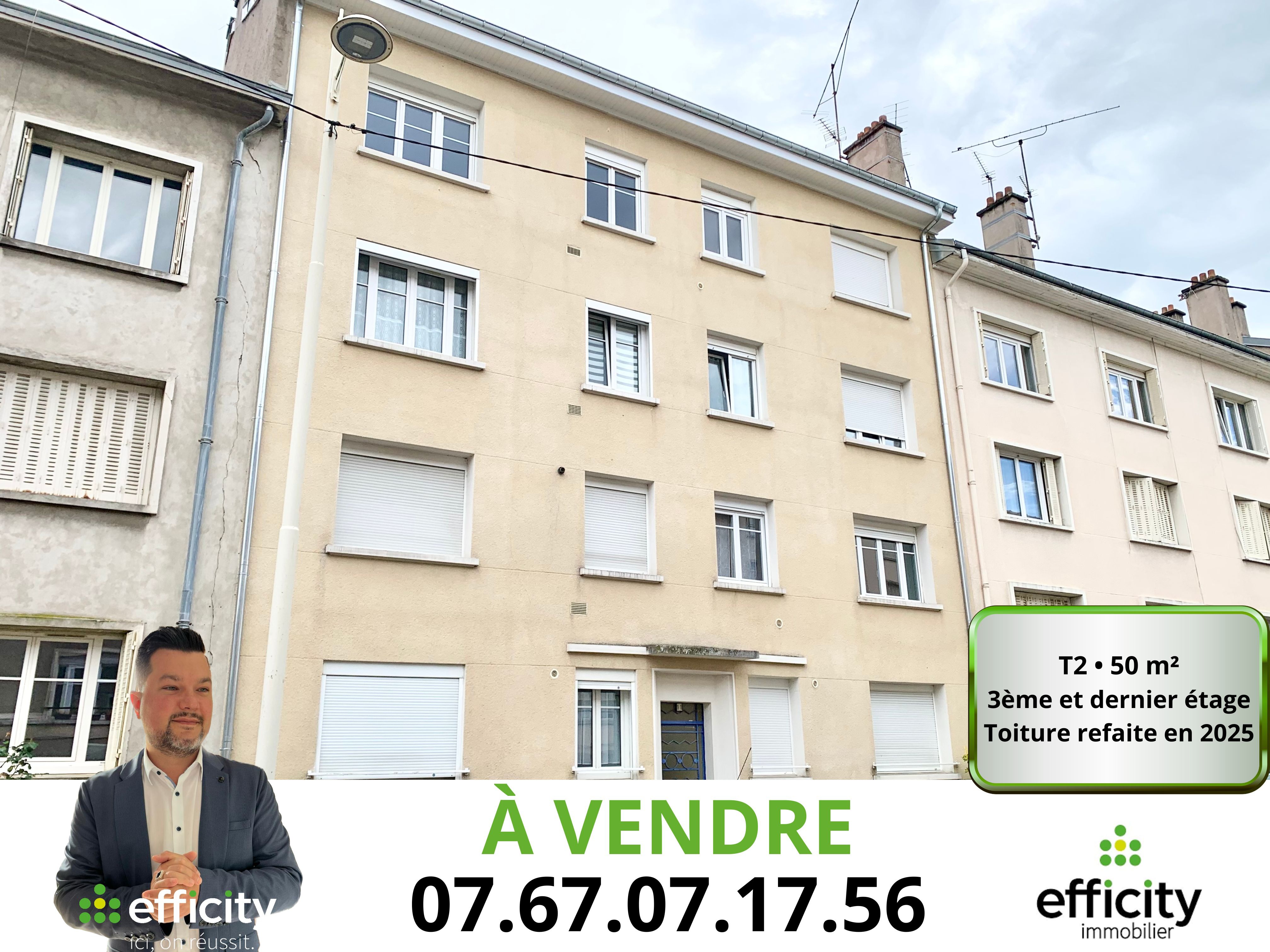 Appartement 2 pièces 50 m² · à Nancy · 50 m² · 99 000 €