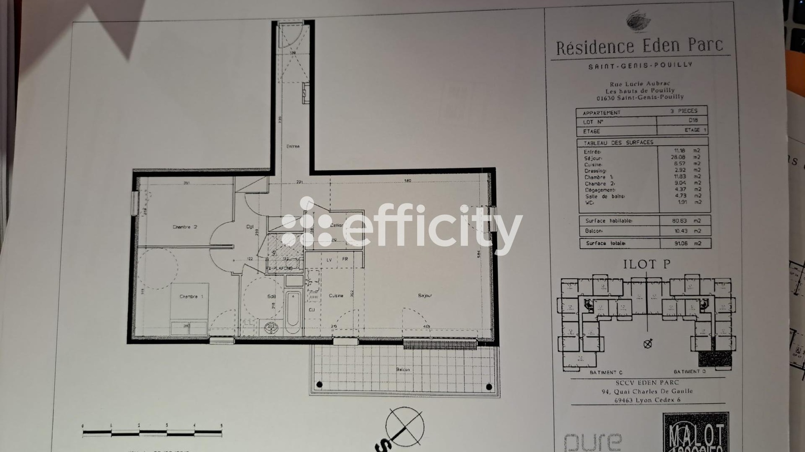Achat immobilier Appartement 3 pièces  81m2 à Saint-Genis-Pouilly (01630) - Photo n°10