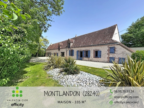maison 8 pièces - 335m2 à Montlandon (28240)