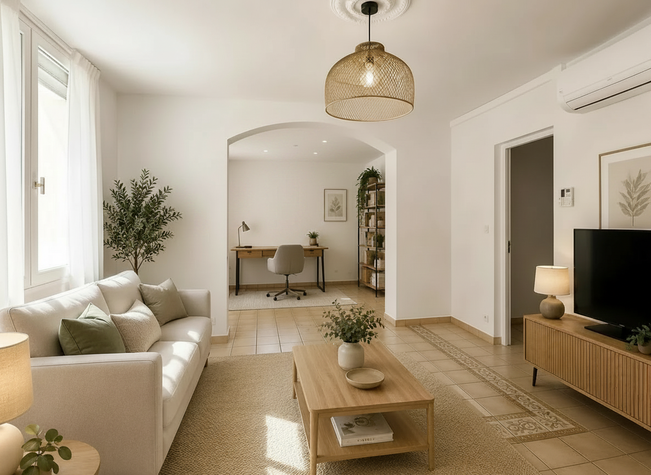 appartement 2 pièces - 54m2 à Tours (37000)
