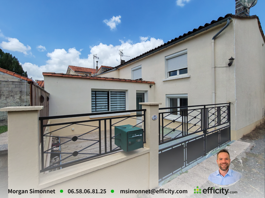 maison 4 pièces - 82,0m2 à La Boixe (16330)