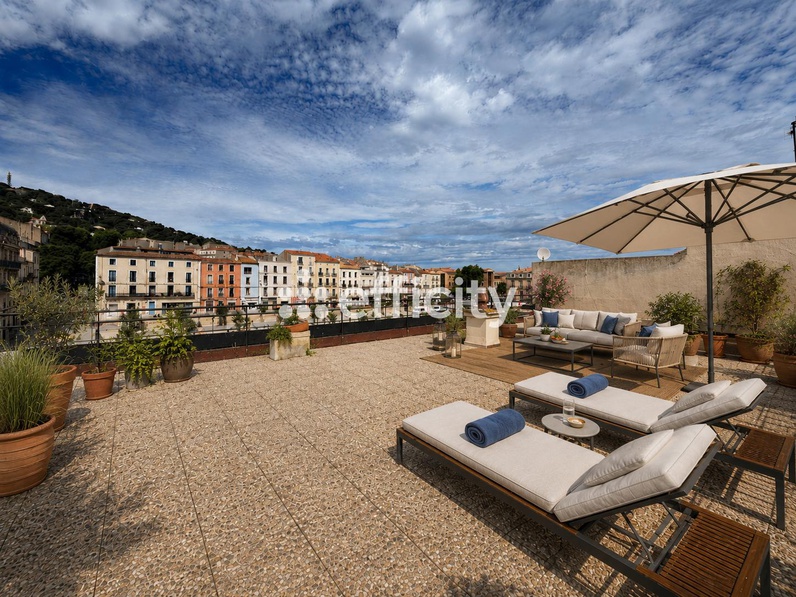 appartement 6 pièces - 200m2 à Sète (34200)