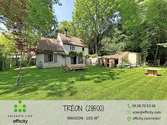 maison 6 pièces - 105m2 à Châteauneuf-en-Thymerais (28170)