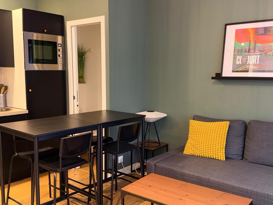 appartement 1 pièces - 30m2 à Clermont-Ferrand (63000)