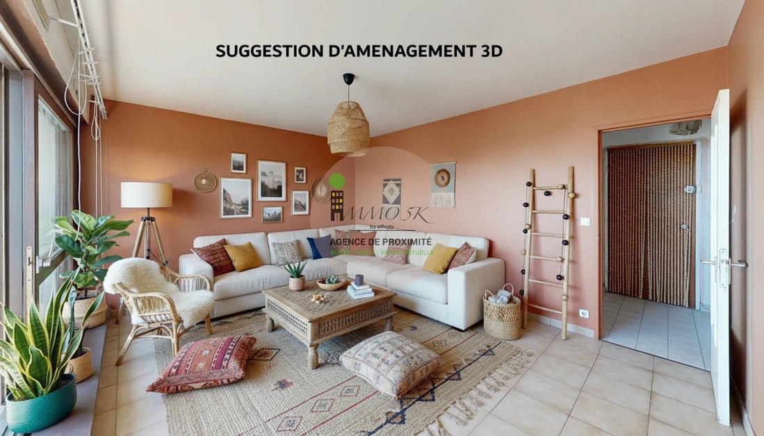 appartement 1 pièces - 33m2 à Rillieux-la-Pape (69140)