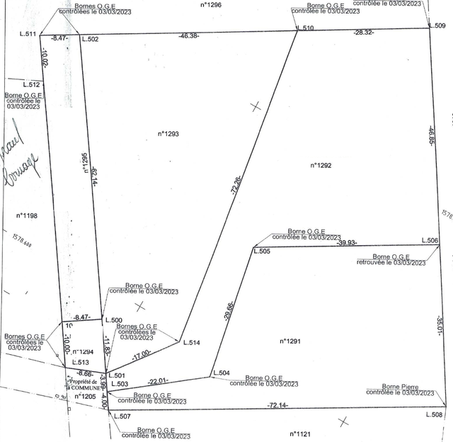 terrain  - 2241m2 à Royères (87400)