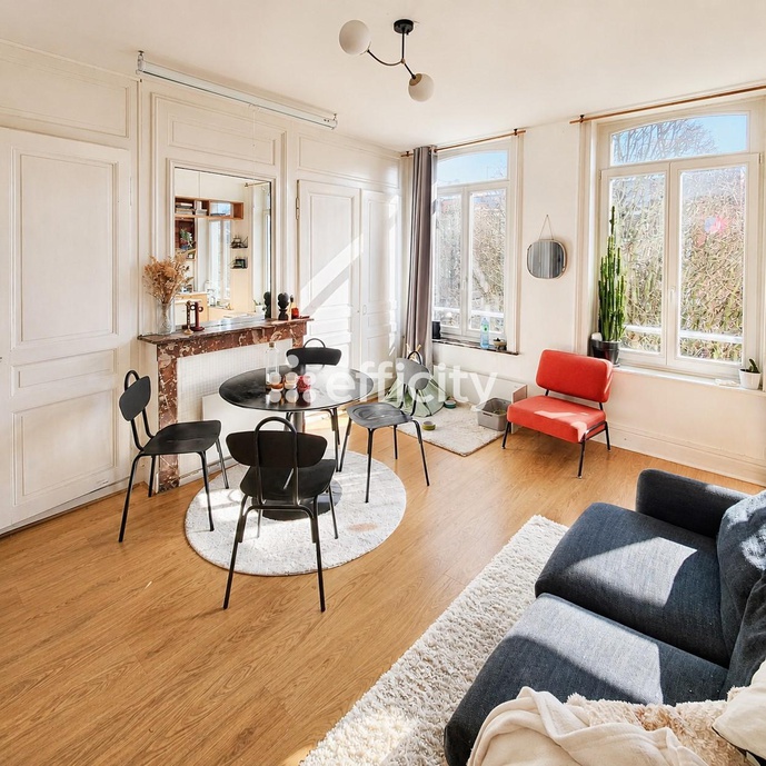 appartement 2 pièces - 44m2 à Lille (59000)