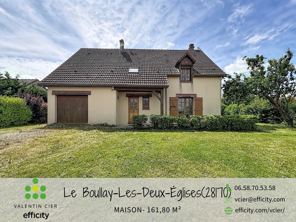 maison 5 pièces - 161m2 à Châteauneuf-en-Thymerais (28170)