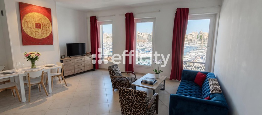 appartement 3 pièces - 60m2 à Marseille (13007)