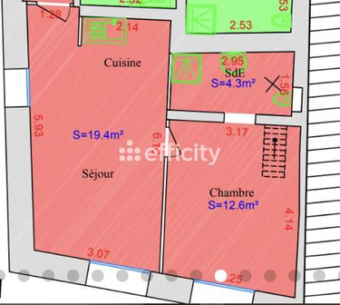 Achat immobilier Appartement 2 pièces  41m2 à Berre-l'Étang (13130) - Photo n°5