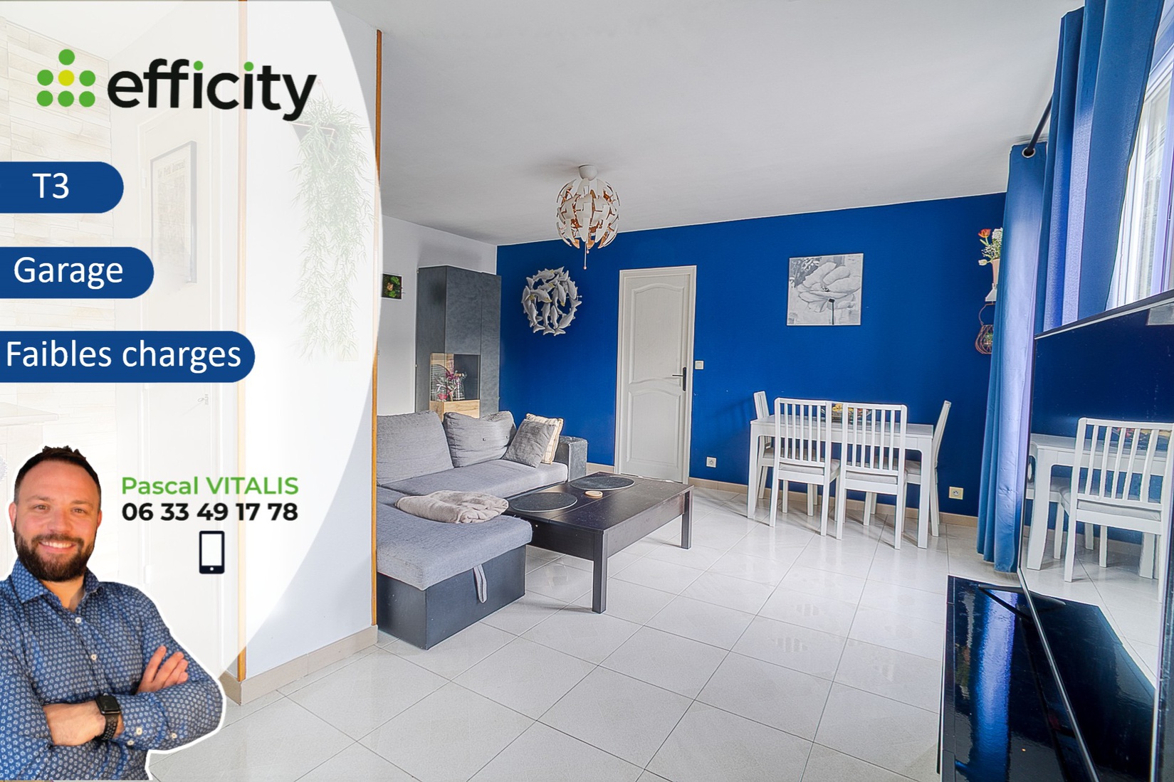 Achat immobilier Appartement 3 pièces  59m2 à Vienne (38200) - Photo n°1