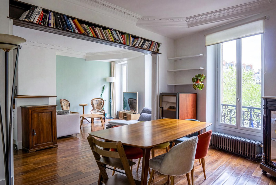 appartement 4 pièces - 92m2 à Paris (75018)