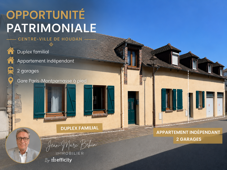 immeuble 8 pièces - 208m2 à Houdan (78550)