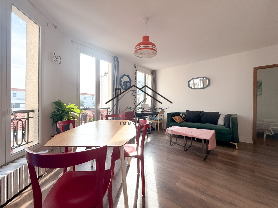 appartement 3 pièces - 41m2 à Paris (75019)