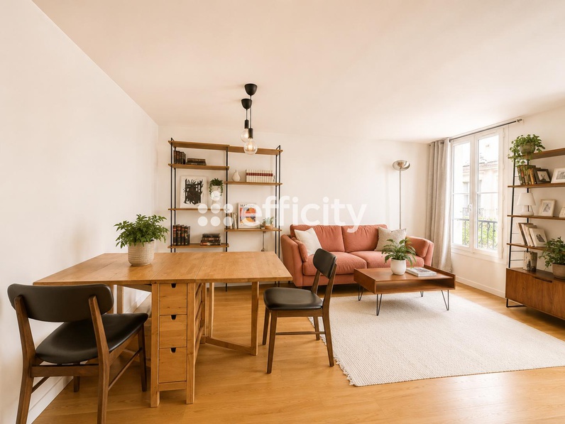 appartement 2 pièces - 43m2 à Paris (75011)