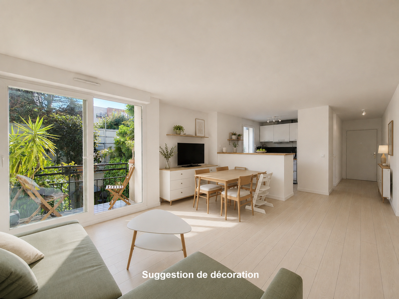 appartement 3 pièces - 68m2 à Asnières-sur-Seine (92600)