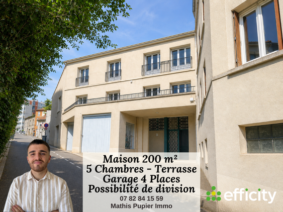 maison 6 pièces - 200m2 à Saint-Étienne (42000)
